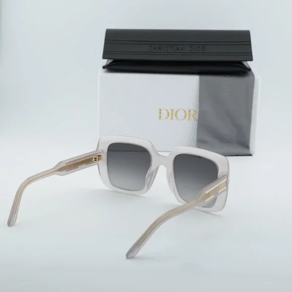 Dior DIORSIGNATURE S11F 78A1 Square Sunglasses - Brown/Grey - Picture 8 of 11